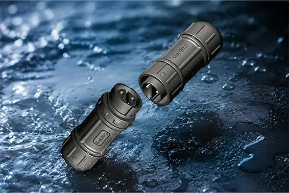 What are the main features of a qc16 multi-application waterproof connector?
